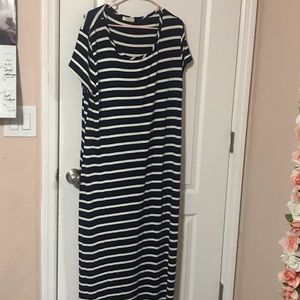 Pinc long dress